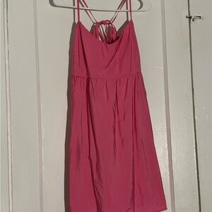 Hollister Pink Strappy Dress